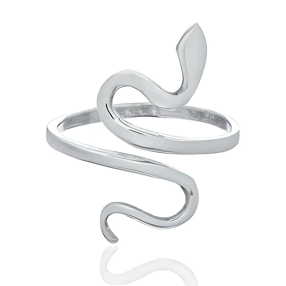 Slangenring Zilver